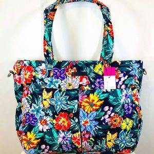 🌼Vera Bradley Baby Diaper Bag Changing Pad Stroller Straps Floral